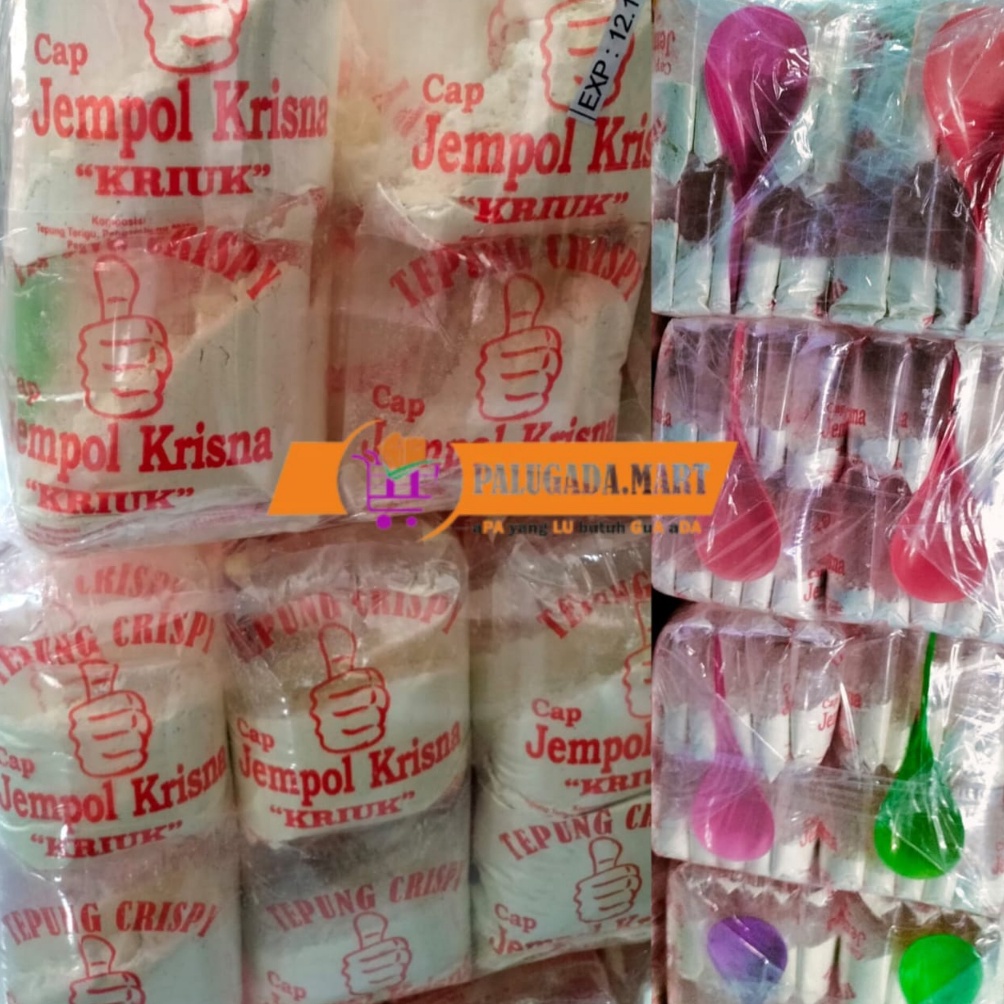 

Re44dy PALUGADA READY TEPUNG JEMPOL isi 1pcs entong Weekday