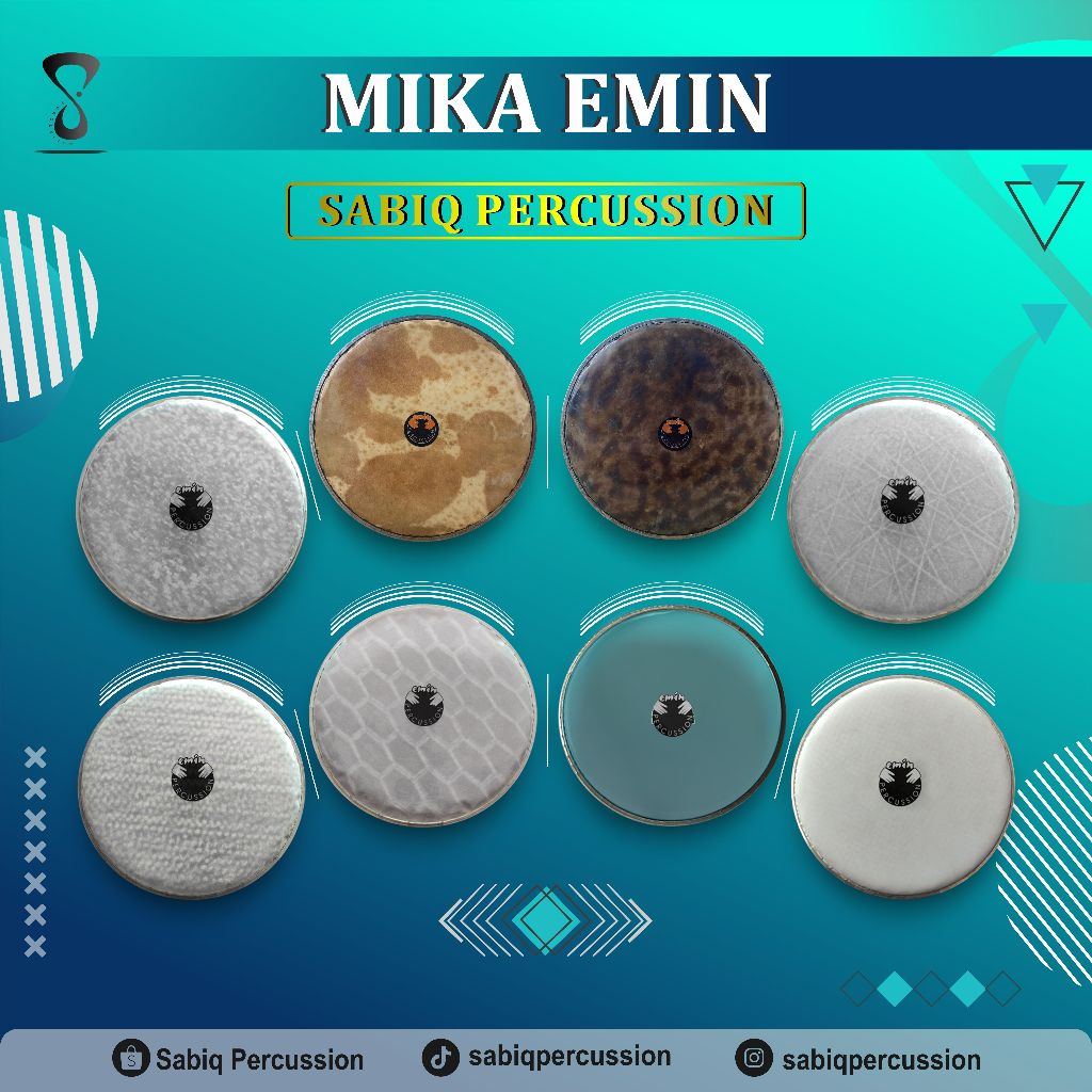 MIKA DARBUKA EMIN PERCUSSION ORIGINAL ( 1 pcs )