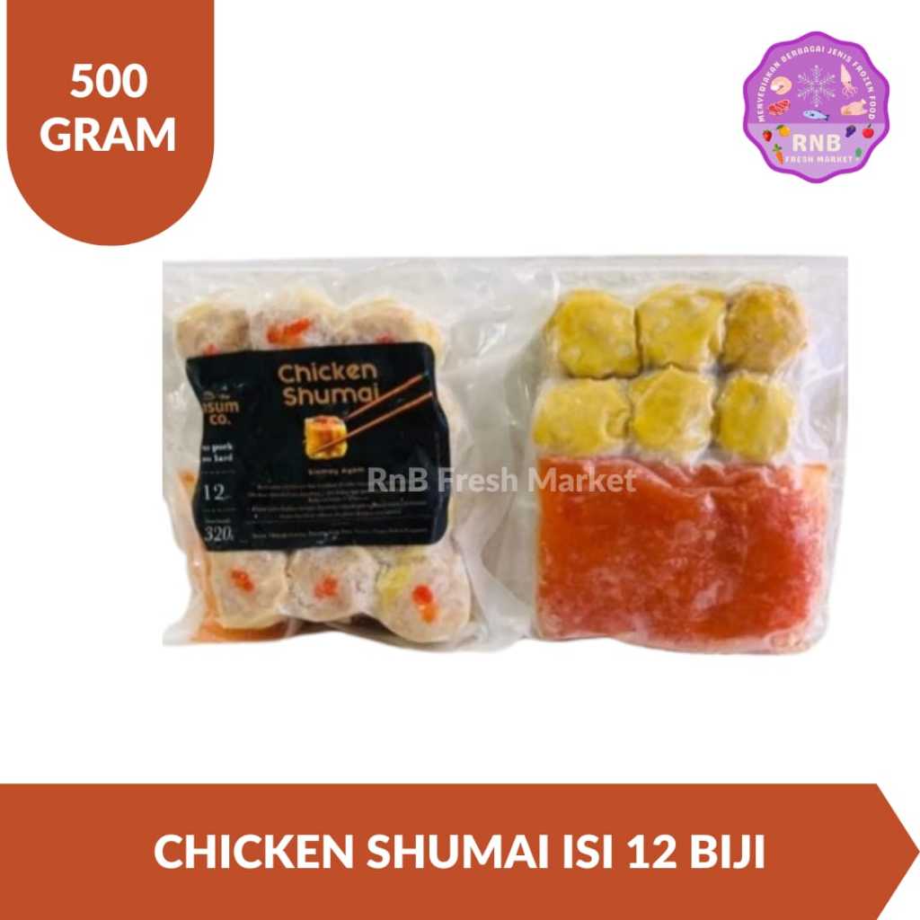 

Chicken Shumai Ayam Netto 500 Gram Isi 12 Biji