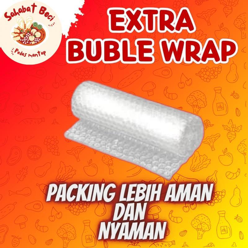 

Extra Tambahan Bubble Wrap