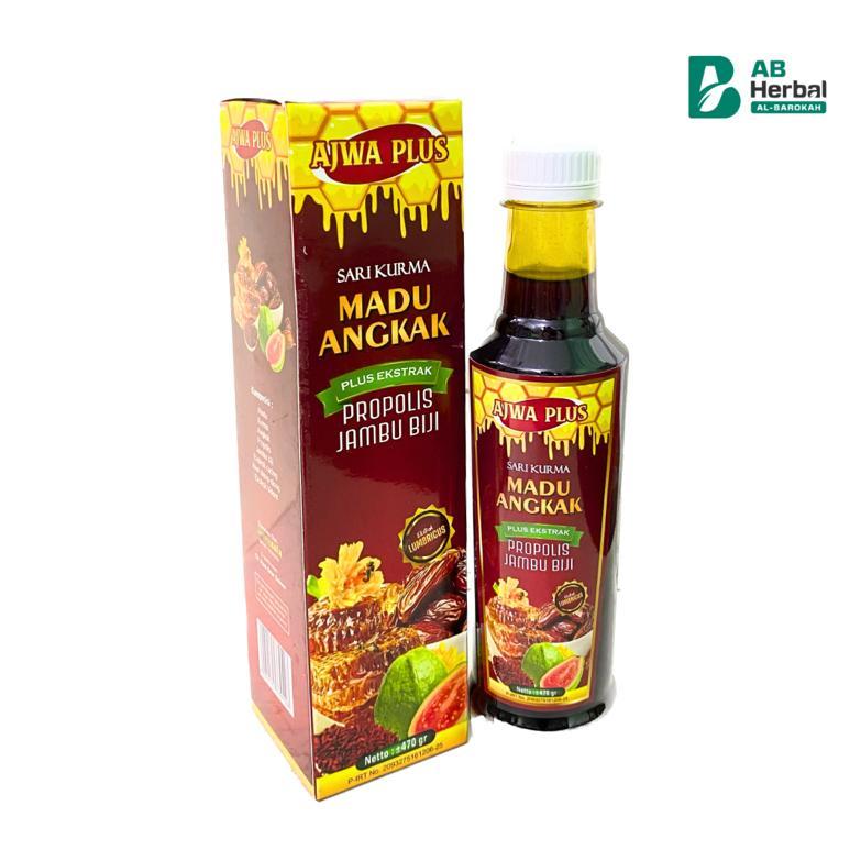 SARI KURMA ANGKAK PROPOLIS PLUS JAMBU BIJI TROMBOMAS AJWA PLUS (460GR)