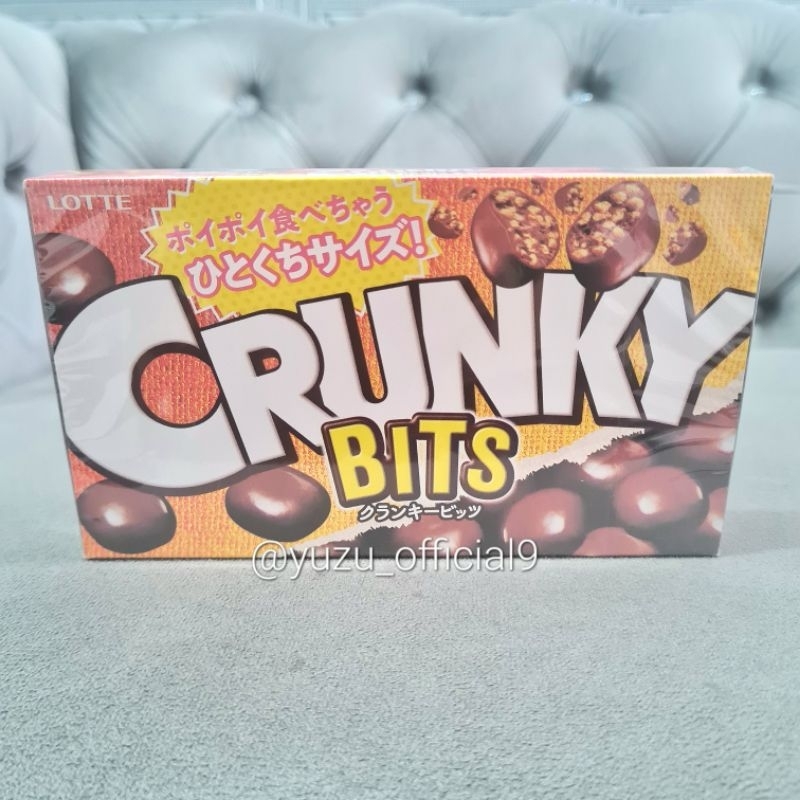 

LOTTE Crunky Bits Chocolate Original Jepang