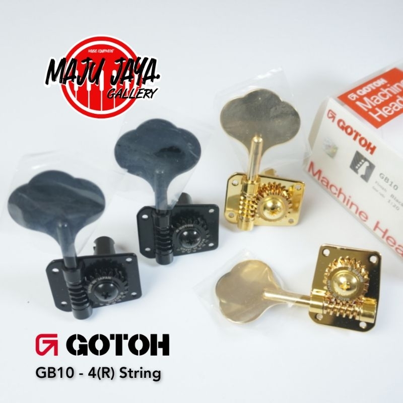 dryer tuning machine bass akustik or elektrik gotoh GB10 4 string