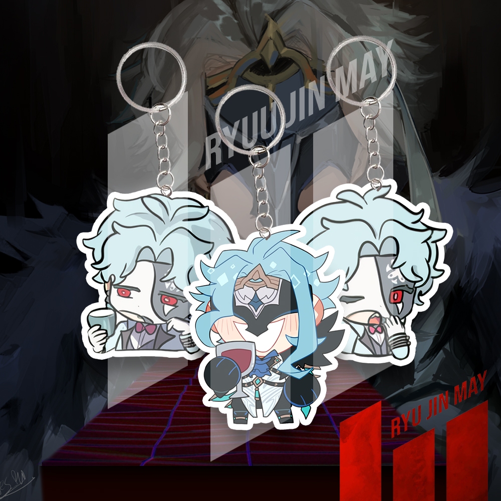 Gantungan Kunci / Keychain / Gantungan HP - Genshin Impact Il Dottore