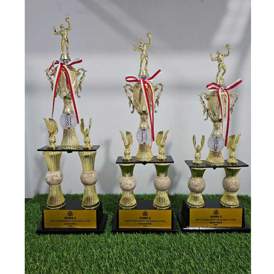 TROPHY KAKI 2 TROPHY VOLLEY KAKI 2 JUARA 123 *semua kaki 2*