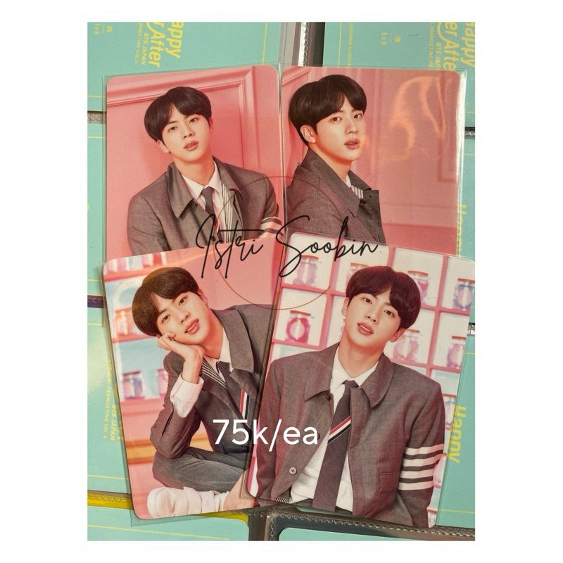 mpc seokjin jin hea happy ever after