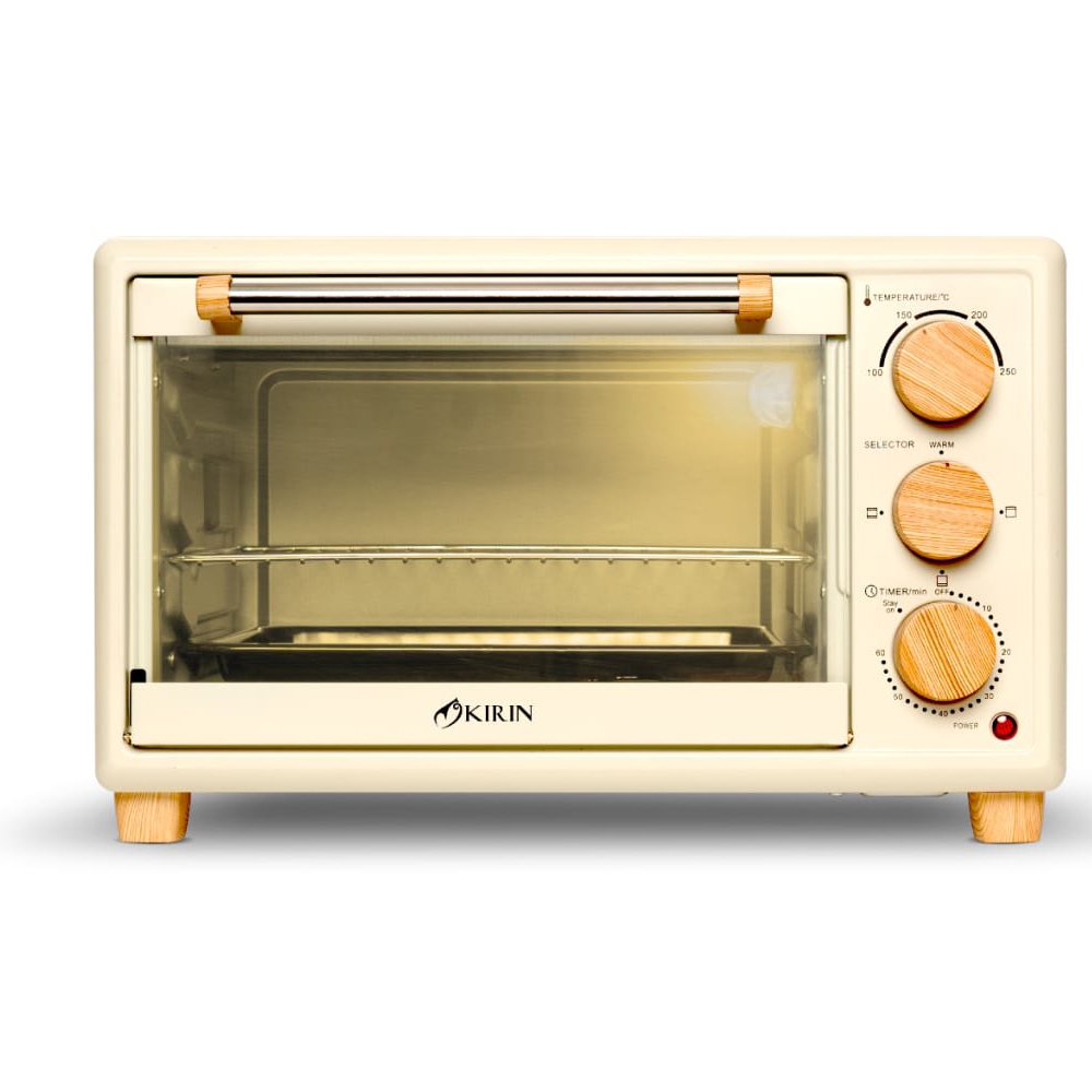 Kirin KBO190 – Omni Oven 19 Liter 600 Watt (atas 300 Watt, bawah 300 Watt) Low Watt
