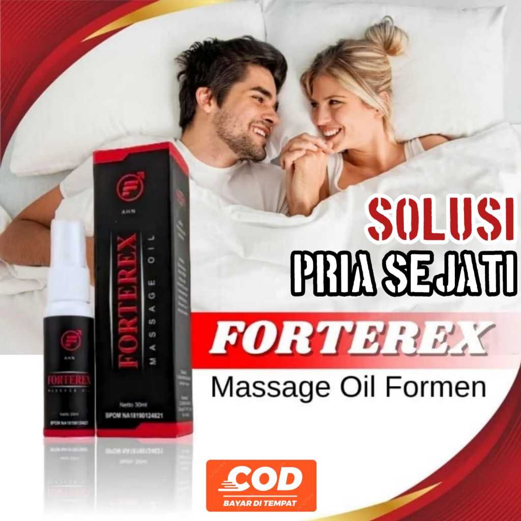 Terlaris Forterex 100% Original Produk Perawatan Khusus Pria Terdaftar Resmi Privasi Aman