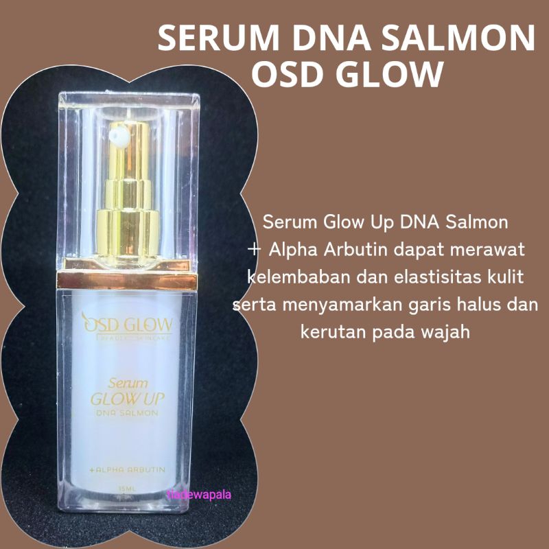 OLLA SKIN DAILY SERUM DNA SALMON / SERUM ANTI AGING / OSD GLOW