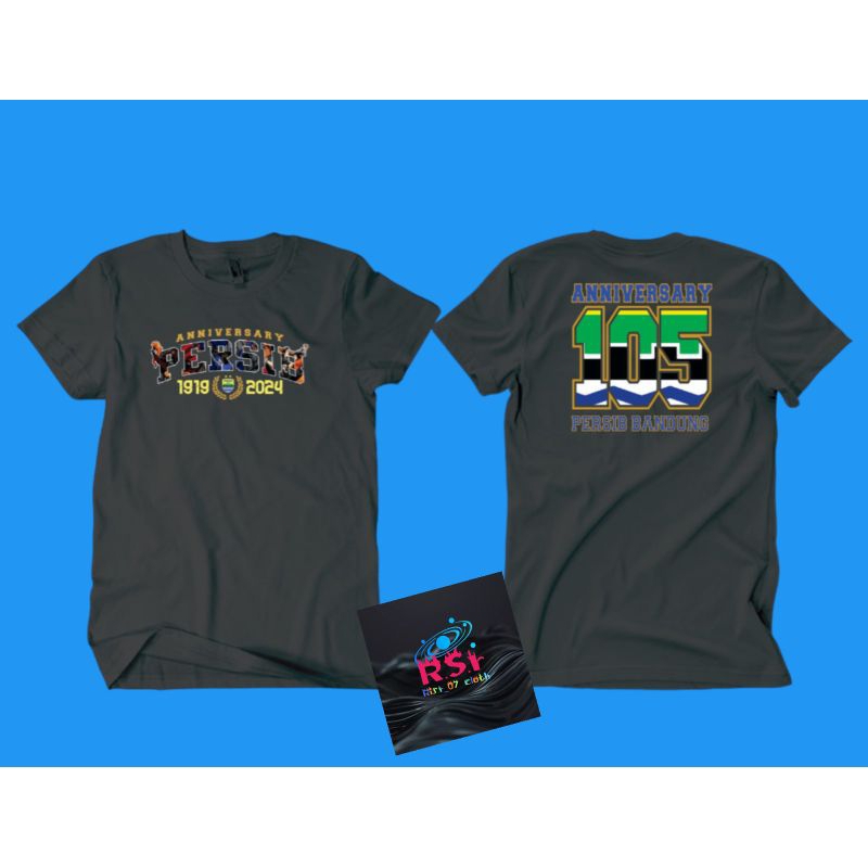 KAOS PERSIB BANDUNG DISTRO KAOS ANNIVERSARY PERSIB 1919/2024 BAJU PERSIB BANDUNG ANNIVERSARY 105