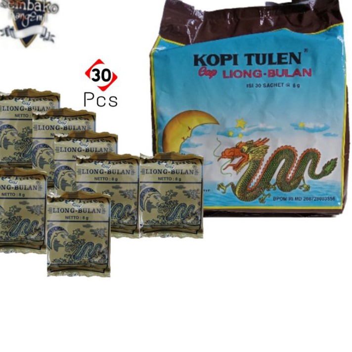 

MODEL LLC996 Kopi Cap Liong Bulan Tanpa Gula 1 Pak isi 3 8gr Liong Bulan