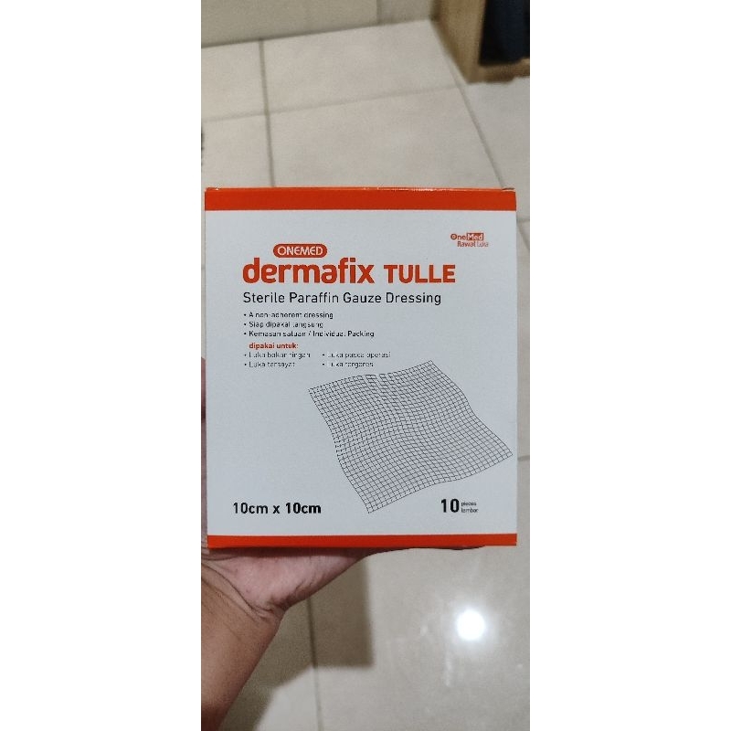 daryant tulle kasa steril / dermafix tulle antiseptik