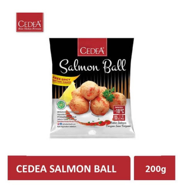 

CEDEA Paket Bakso Salmon FREE SAUS TERIYAKI 200g