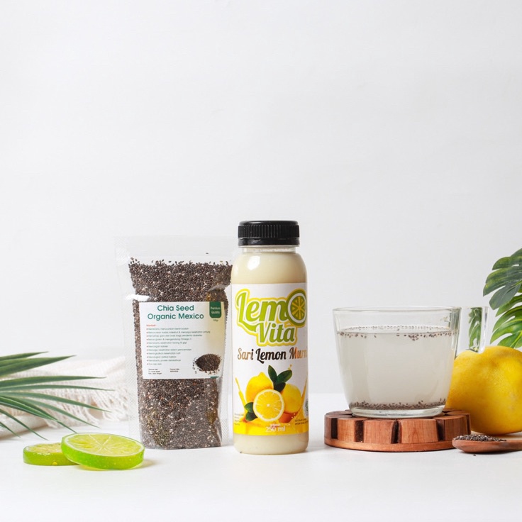 

PAKET HEMAT CHIA SEED 1gr LEMOVITA 25ml Paket Jus diet