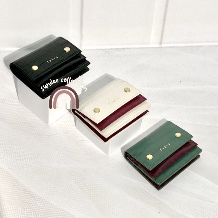 Laris DOMPET PEDRO MINI WALLET WANITA  PEDRO MINI FLAP
