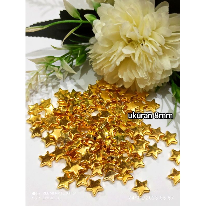 10g mote bintang gold 8mm