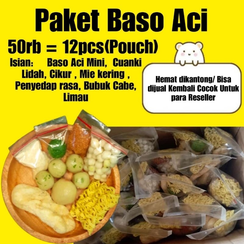 

Baso Aci Paket Ngemil