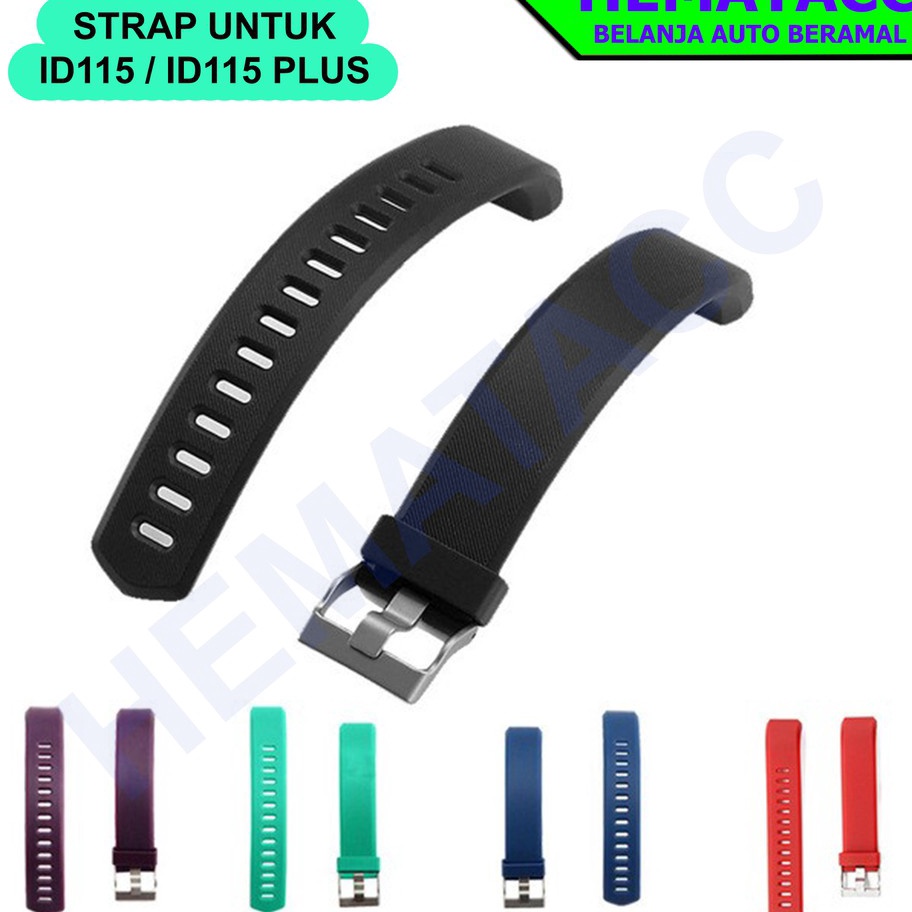 KODE GNU999 Tali Jam Berlubang Strap Smartwatch 115 Plus  ID115  Vyatta Fitme Lite  B11 Smartband