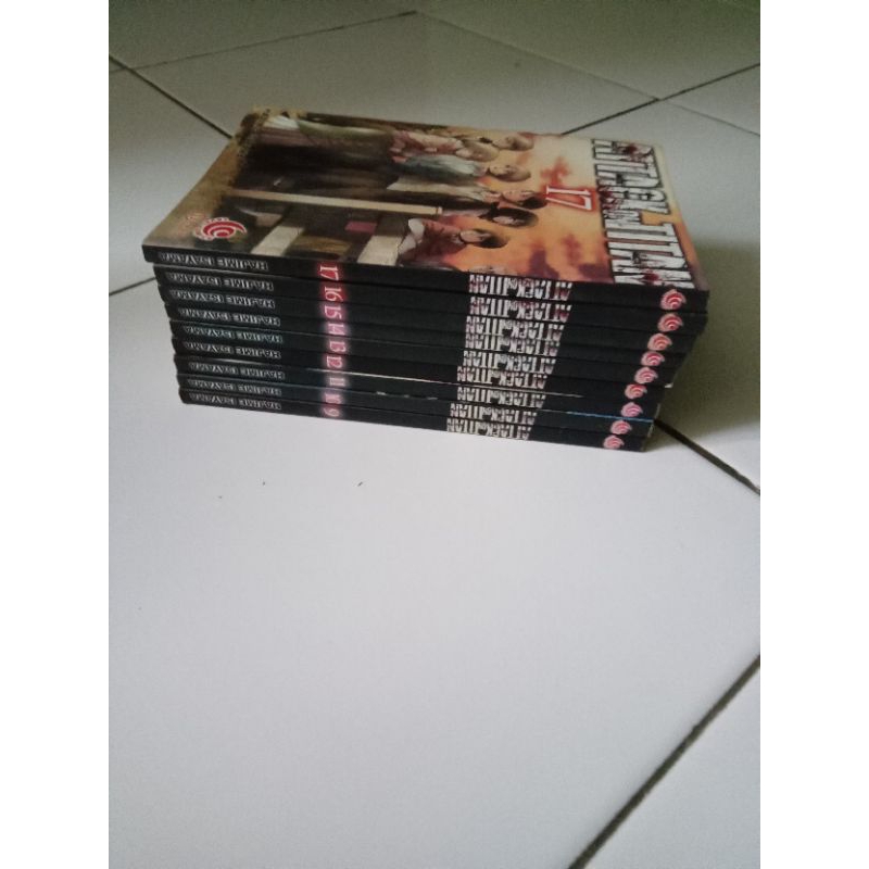 Komik Attack on Titan 9-17 Fullset