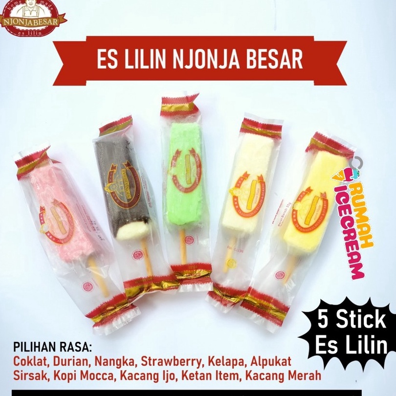 

modelTipe MTS96 Ice Cream Lilin Aneka Rasa Njonja Besar 5 Stick