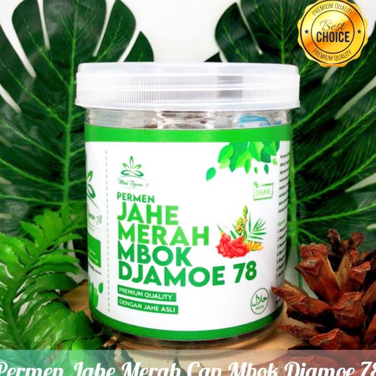 

Terbatas Permen Jahe Merah Cap Mbok Djamoe 78 Kualitas Premium