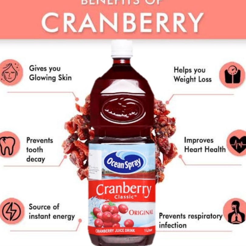 

Terbatas Ocean Spray Cranberry Classic Original Juice Fruit 1Ltr