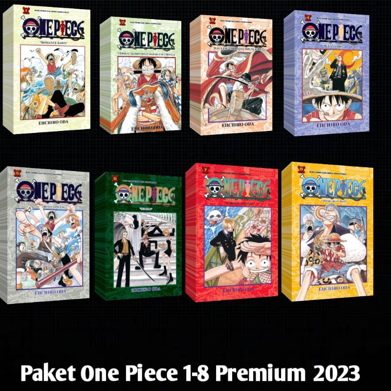 Komik One Piece vol 1 2 3 4 5 6 7 8 9 10