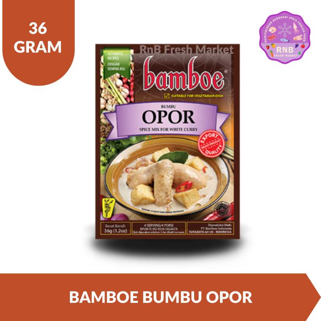 

Bamboe Bumbu Opor Netto 36 Gram