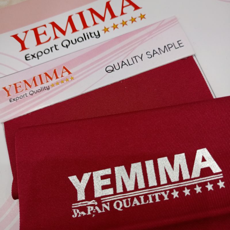 KAIN YEMIMA/BAHAN CELANA/BAHAN SERAGAM ORIGINAL METERAN (HERGA PER 0.5 METER)