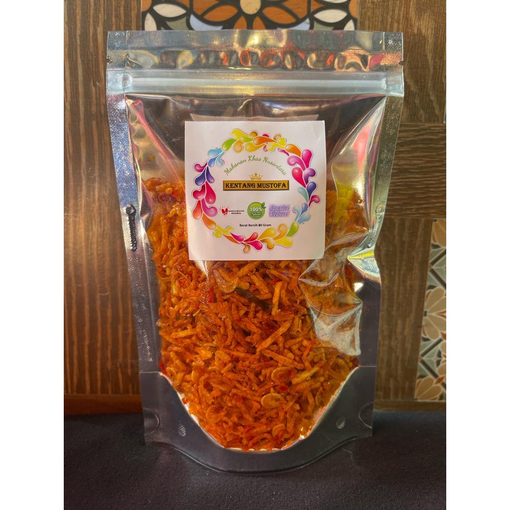 

Kentang Mustofa Spesial Rebon 100 Gram