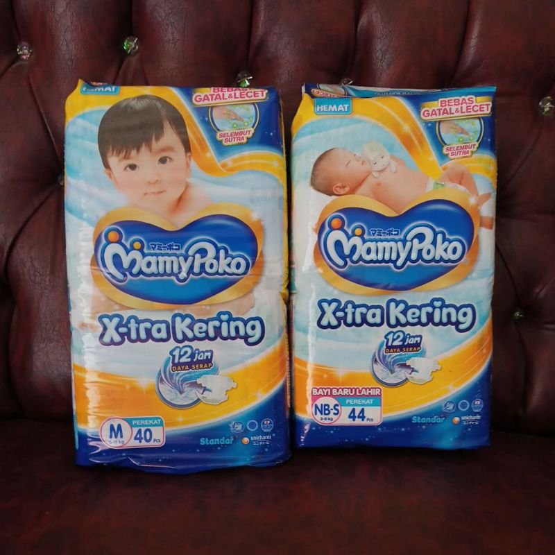 mamypoko newborn-s isi 44pcs NB-S44pcs dan mamypoko size M40