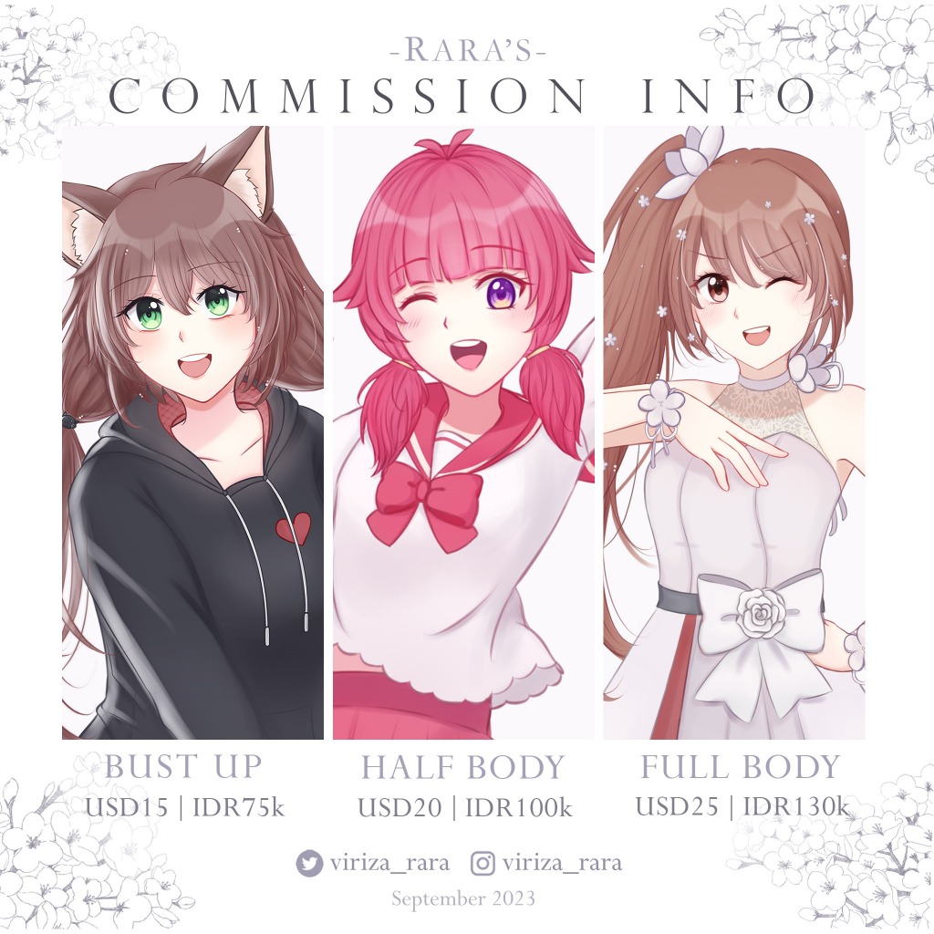 Commission Art Anime Style