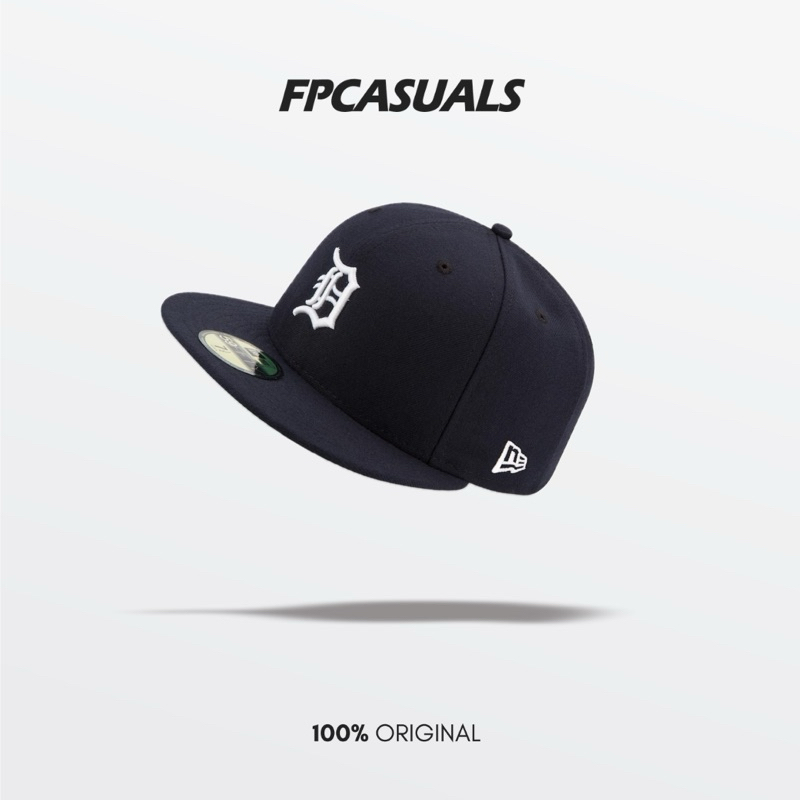 Topi New Era MLB Detroit Tigers Authentic On Field 59FIFTY Cap Original