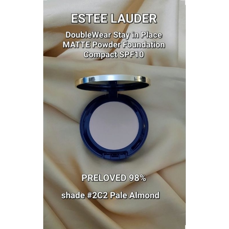 ESTEE LAUDER DoubleWear Stay in Place MATTE Powder Foundation Compact SPF10 (PRELOVED 98% NoBox)