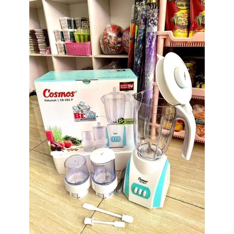 Blender Cosmos 3in1 CB-282P Bahan Mika / Blender cosmos 3in1 Bahan Plastik