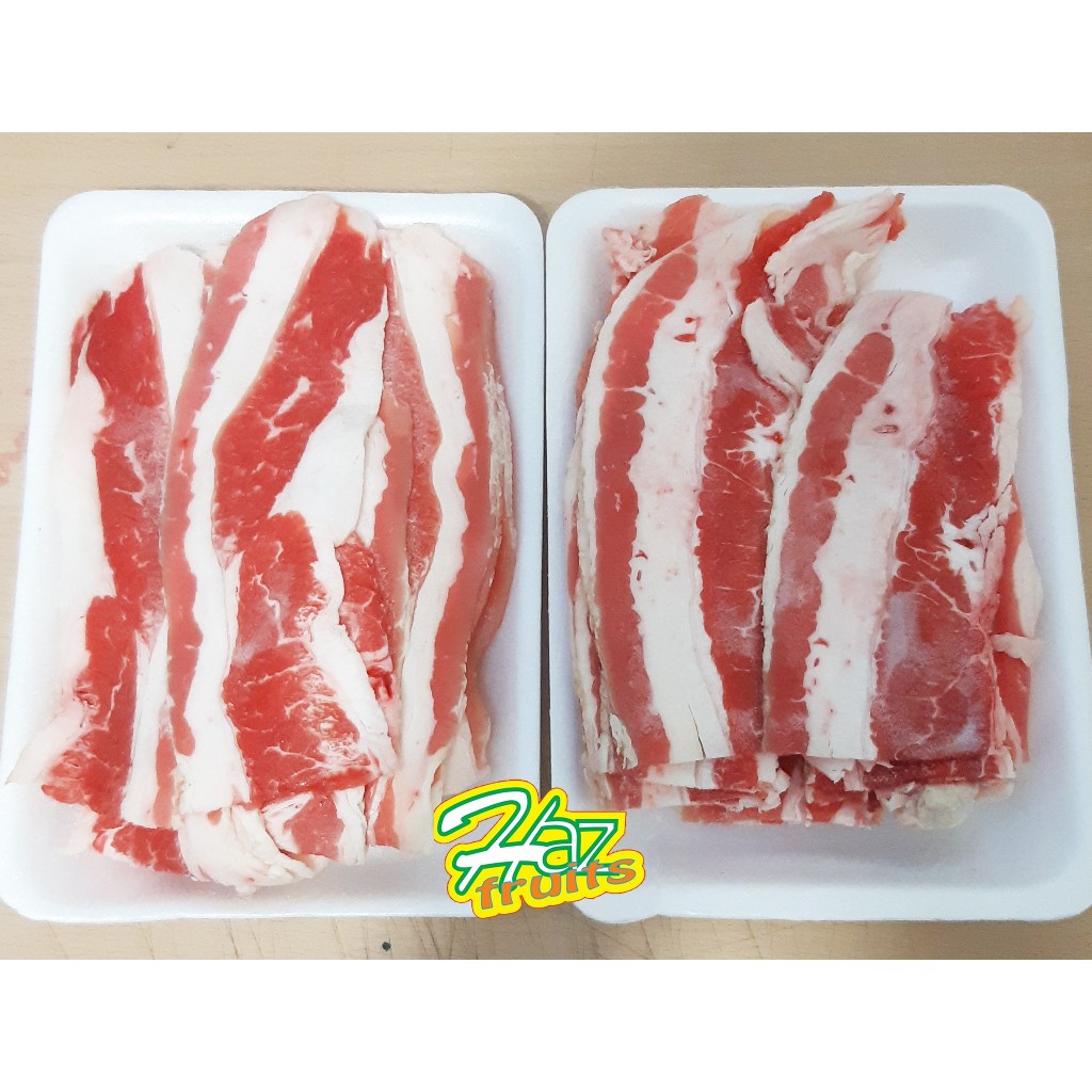 

US SLICE BEEF SHORT PLATE 250 GRAM