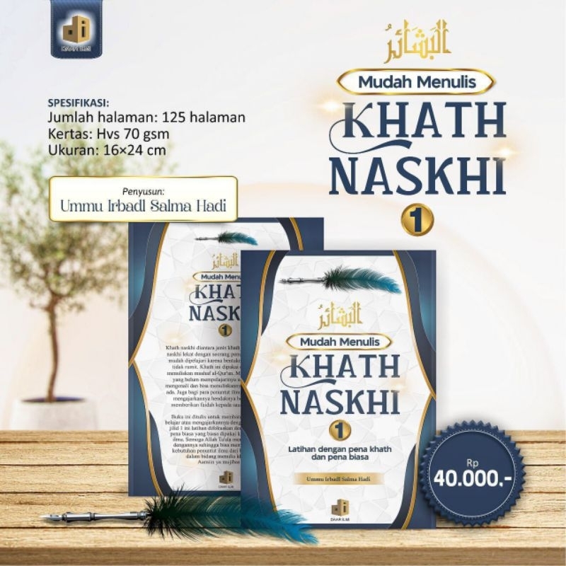 Mudah Menulis Khat Naskhi - Khot Naskhi - Khat Naski