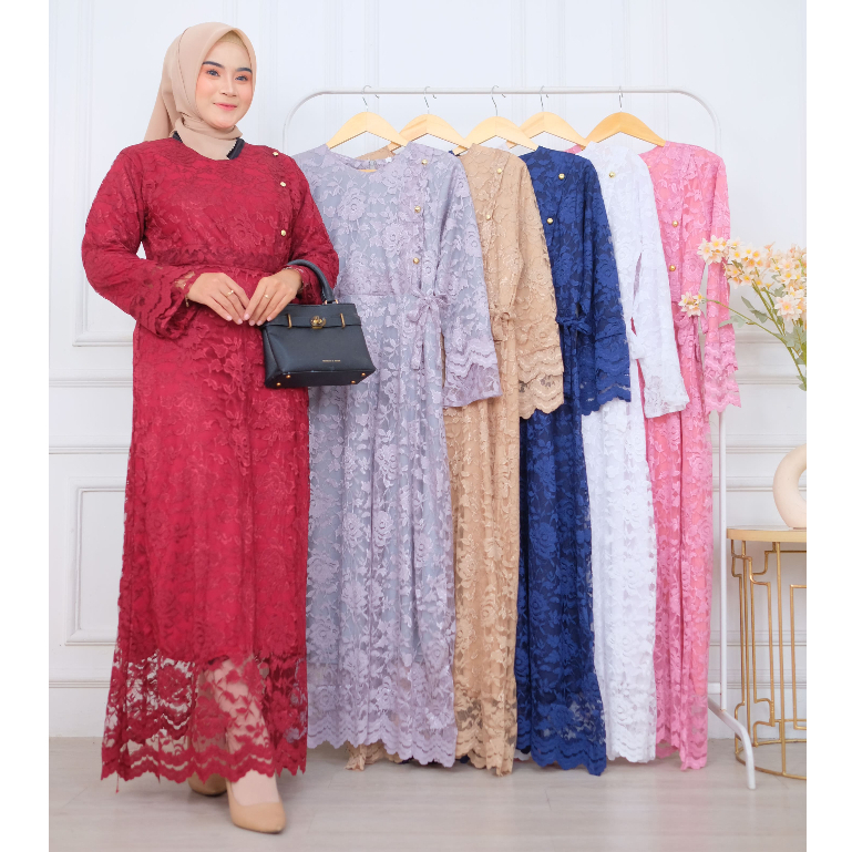 GAMIS BROKAT  Premium Sovia - GAMIS BROKAT JUMBO