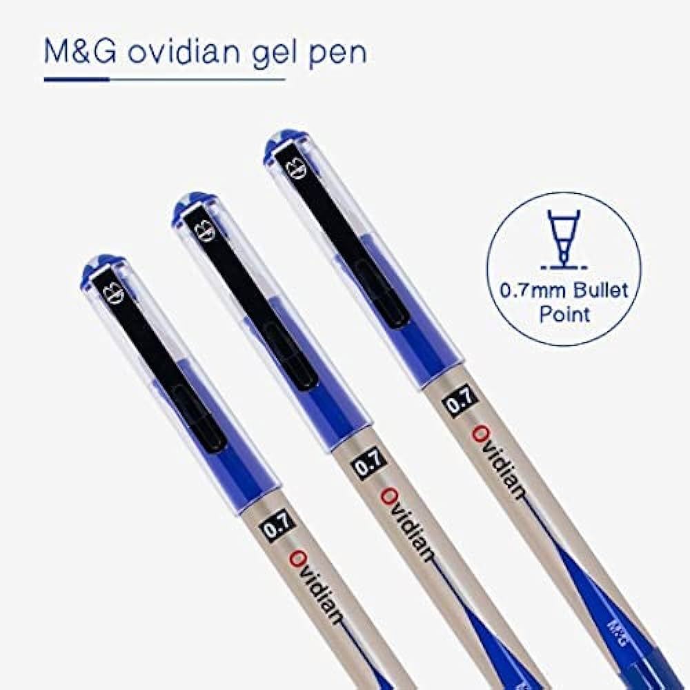 

TBMO M&G Bolpen Gel Biru 0.7mm With Metal Clip