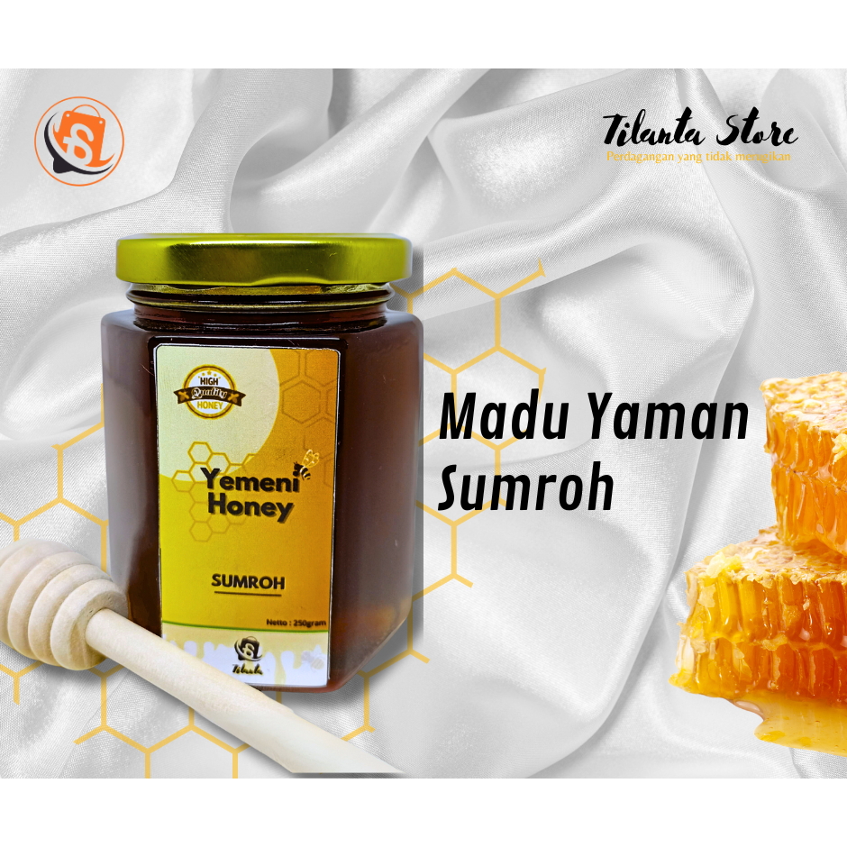 

Madu Yaman Sumroh 250 gr / Madu Asli Yaman 100%
