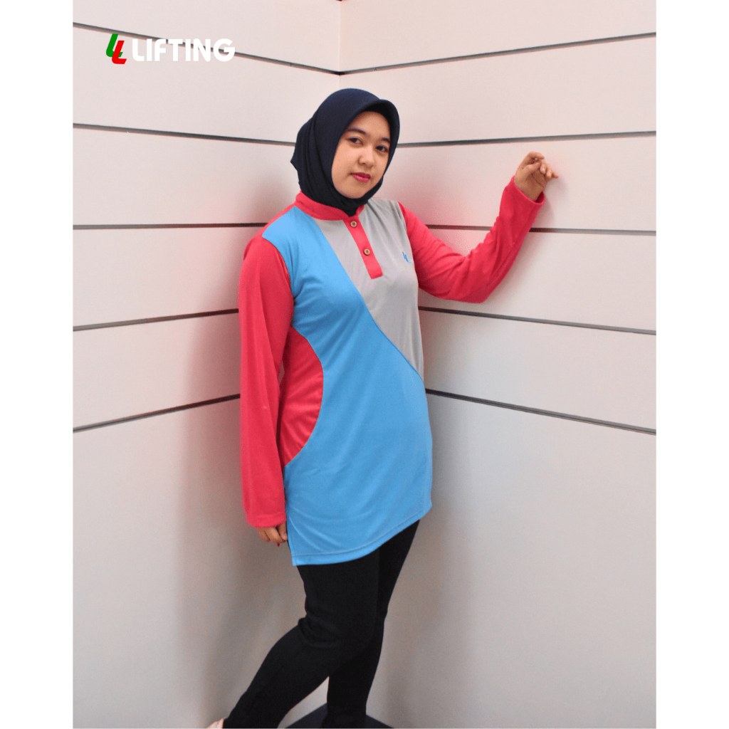 TUNIC LIFTING EMMA / tunik baju pakaian olahraga wanita