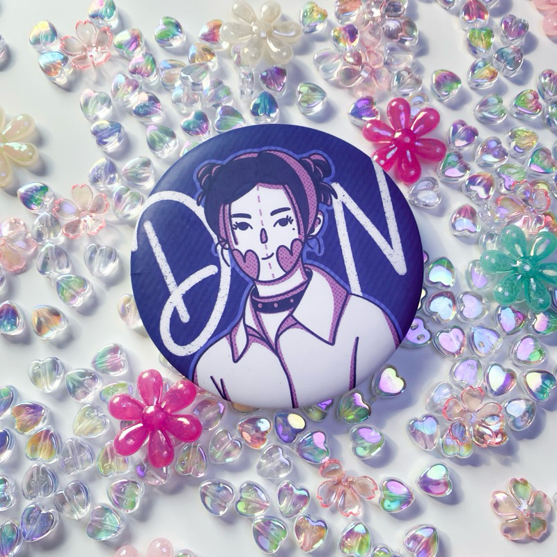 [Hand Mirror NewJeans] Cermin Tangan Cermin kecil Minji Hanni Danielle Haerin Hyein