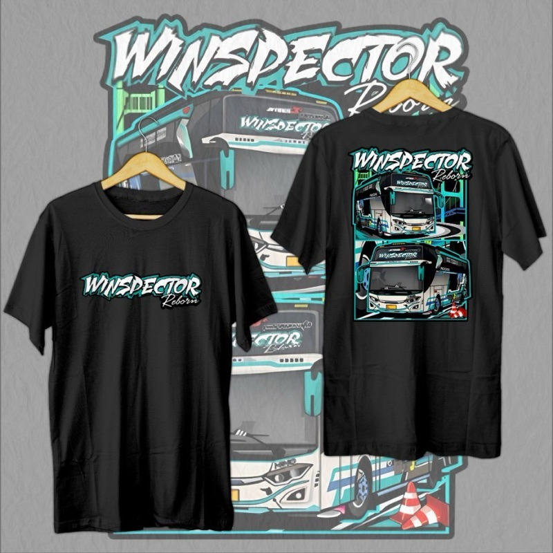 kaos baju bus mania winspector