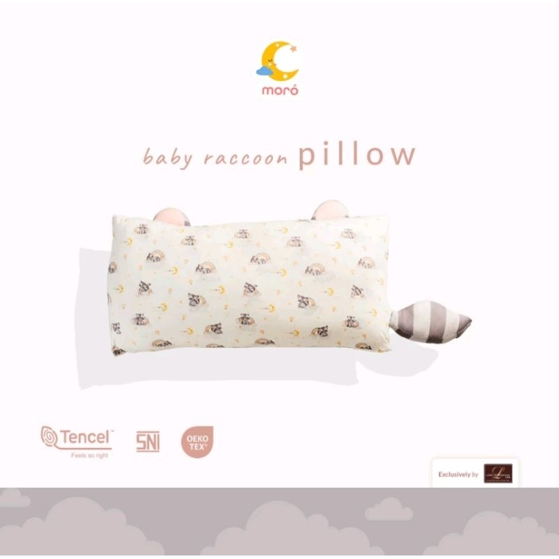 Moro Raccoon Pillow Large