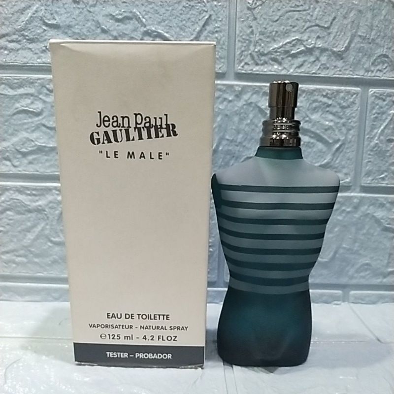 jpg le male edt 125ml tester