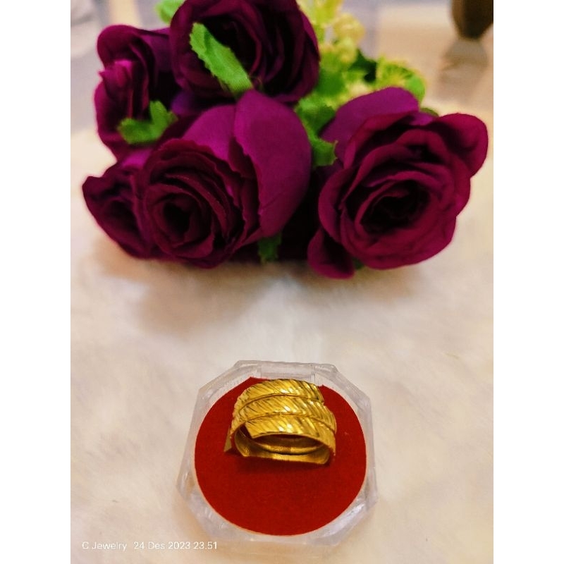 Cincin koin logam (asli koin91)