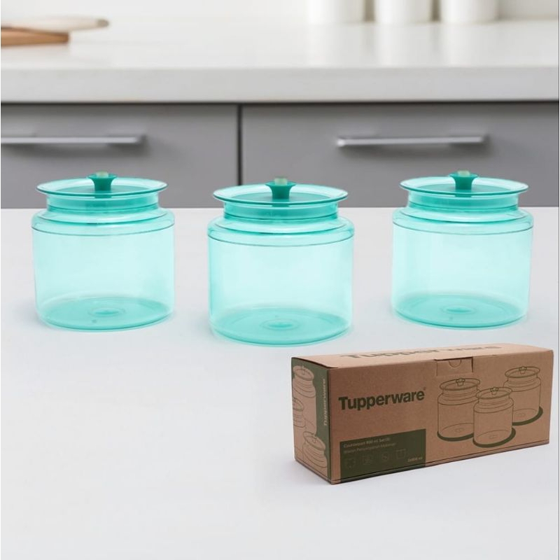 counterpart tempat kue kering toples 900ml warna toska tosca biru