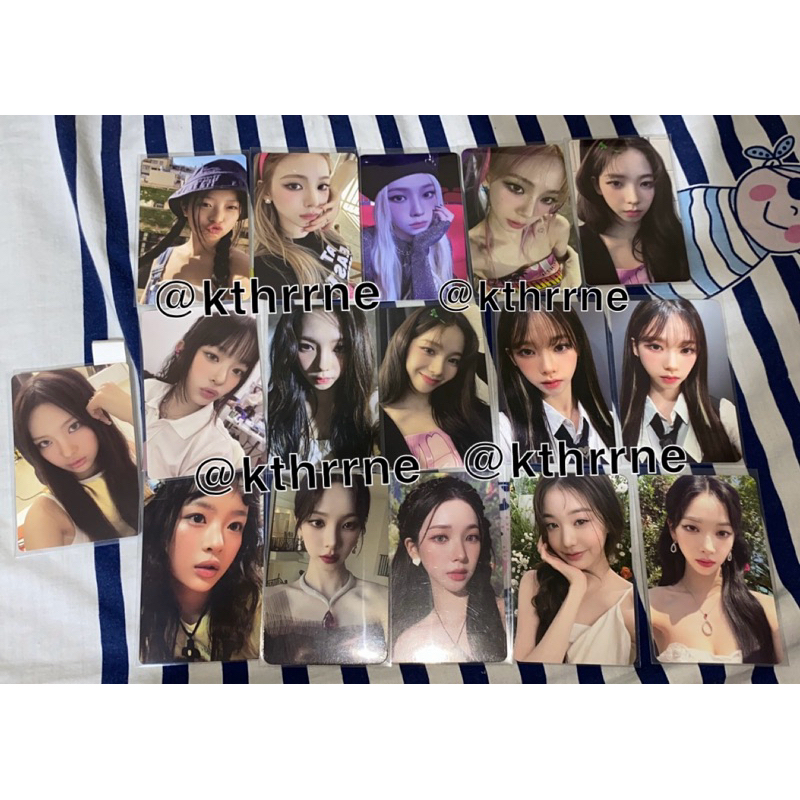 Photocard Official Karina Wonyoung Hanni Hyein Aespa Ive Newjeans Nj Hanni Bucket Hat Noot” Spicy Zi