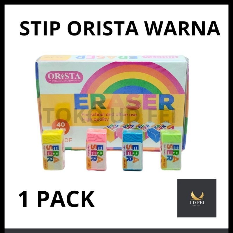

(1 Pack isi 40 Pcs) Stip Orista/ Stip Orista Warna/ Stip orista Kecil