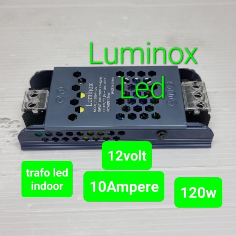trafo ps led cctv 12volt 10a 120w / driver power supply led 10ampere 12v 120watt indoor